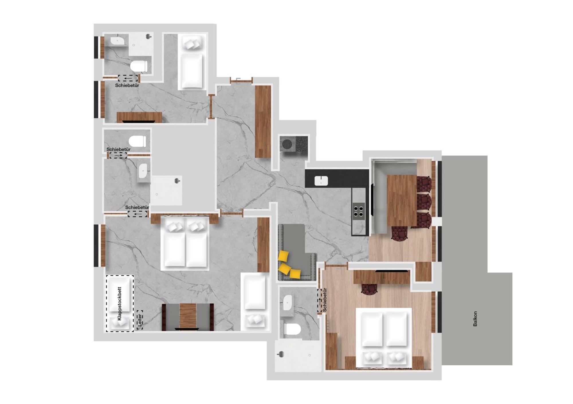 Hofgut Apartment & Lifestyle Resort Ваграйн Номер фото