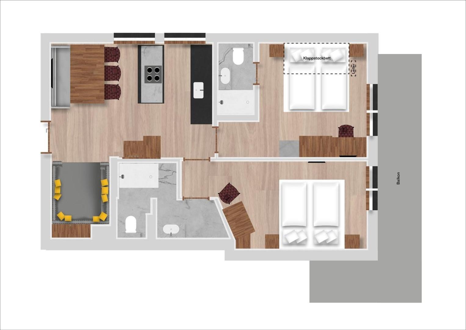 Hofgut Apartment & Lifestyle Resort Ваграйн Номер фото